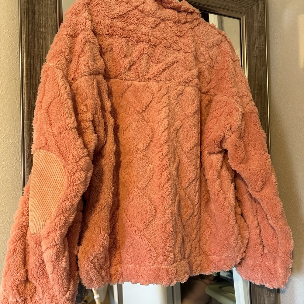 Cozy Pink Fleece Jacket - Picture 4 of 4